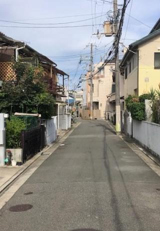 諸福2丁目　中古一戸建ての前面道路含む現地写真|■物件内覧・資金計画相談・住宅ローン相談、リフォーム相談、お問合せ受付中■
※当日・翌日のご内覧、ご相談はお電話でのお問合せがスムーズです！