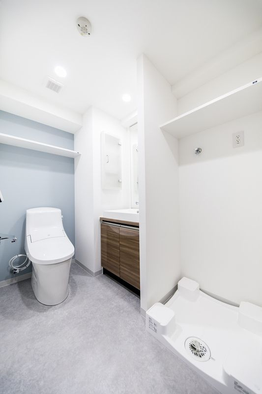 メゾン・クロイゾンの独立洗面台