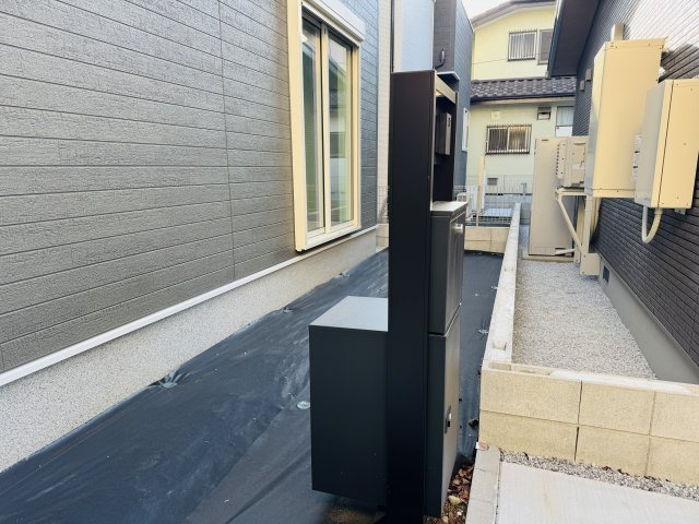 八王子市　大和田町　新築一戸建て　２４ー１期の設備|～不在時の荷物受け取りに大変便利な宅配BOX～