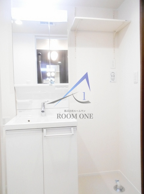 エムズ京急蒲田の洗面所|独立洗面台です。