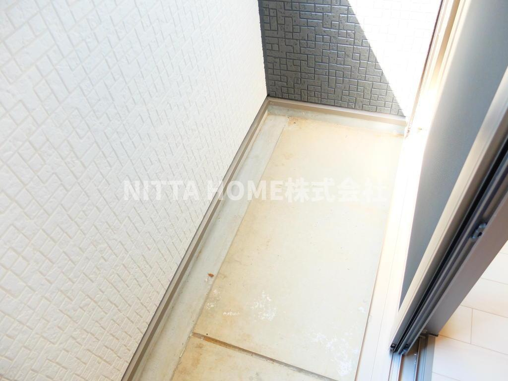 丹波篠山市杉のアパートのバルコニー|日当たり良好バルコニー〇