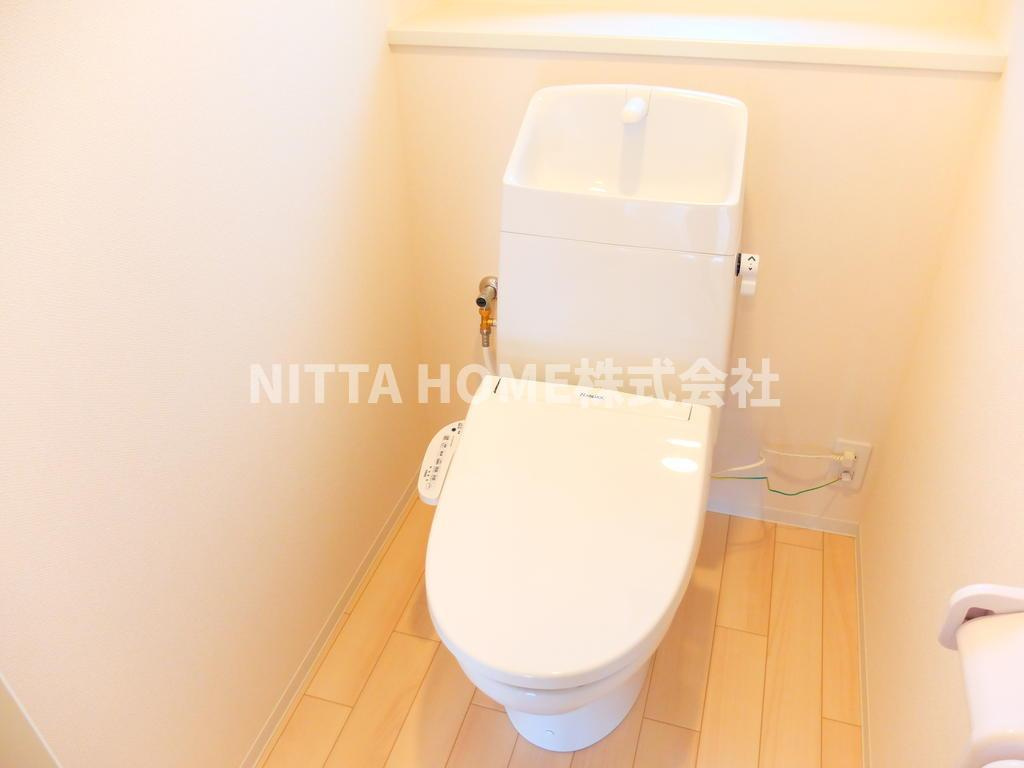 丹波篠山市杉のアパートのトイレ|ウォシュレット付きトイレ☆彡