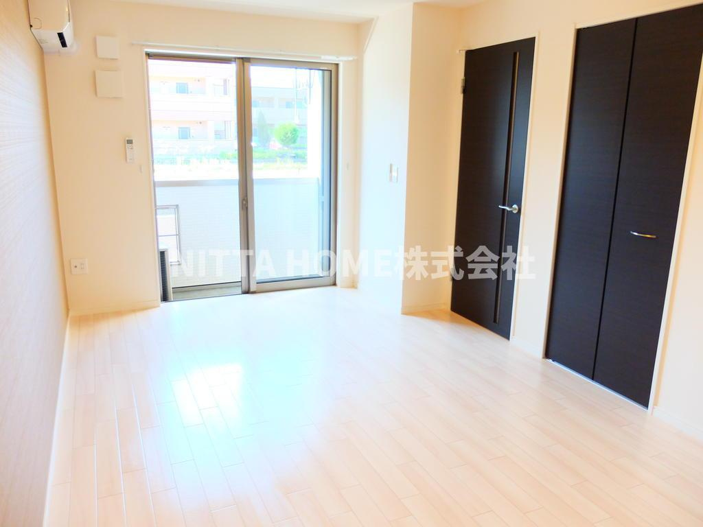 丹波篠山市杉のアパートの内装|室内にはエアコン・照明器具設置済◎