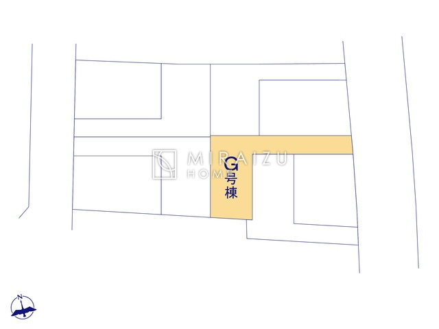 【区画図】 | ご家族様のプライベート空間が確保できる素敵な間取りです。また敷地ゆったりですので、おうち時間を楽しむのにもぴったりですね♪

