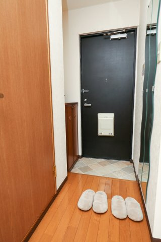 ラ・セゾンソレイユの玄関