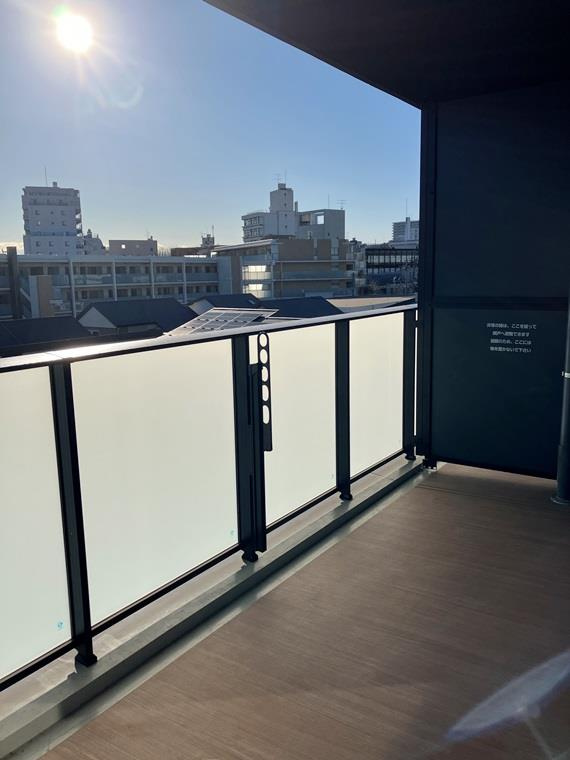 プラウド田無サウスアベニューのバルコニー