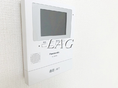 【セキュリティ】 | グランシャレー亀有ＩＩ | モニター付きインターホンです。
