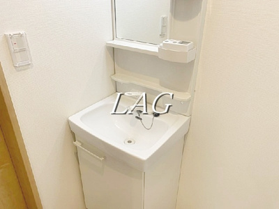 【洗面所】 | グランシャレー亀有ＩＩ | 独立洗面台です。