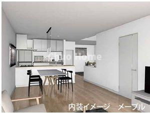 葛飾区東堀切3丁目新築分譲住宅の完成予想図|リビングパース