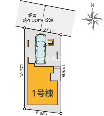 【区画図】 | 葛飾区東堀切3丁目新築分譲住宅 | 区画図