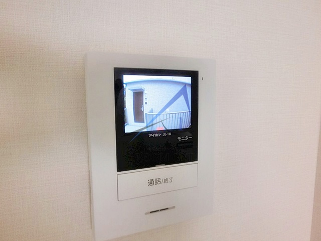 ＥＰガーデン両国のセキュリティ|モニター付きインターホンです。