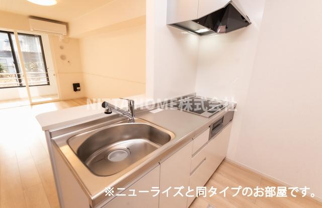 ゼファー・ガーデンのキッチン|【イメージ写真図】ＩＨヒーターのカウンターキッチン★