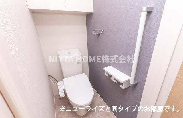 ゼファー・ガーデンのトイレ|【イメージ写真図】温水洗浄便座のトイレです◇