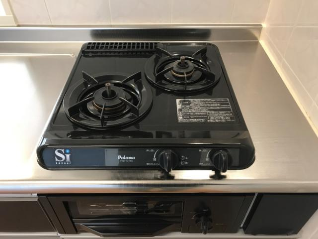 サンポートのキッチン|2口コンロ（イメージ）