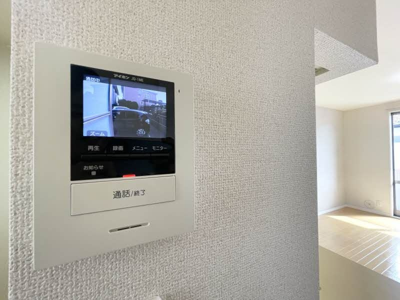 ツバサハイツ Aのセキュリティ|モニター付きインターホン