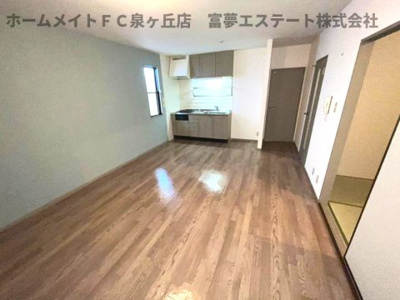 【居間・リビング】 | ドミール | ※イメージ　同物件別号室の写真