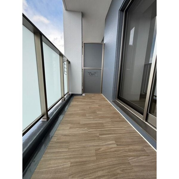 CREST TAPP黒川　名古屋市賃貸　仲介手数料無料のバルコニー