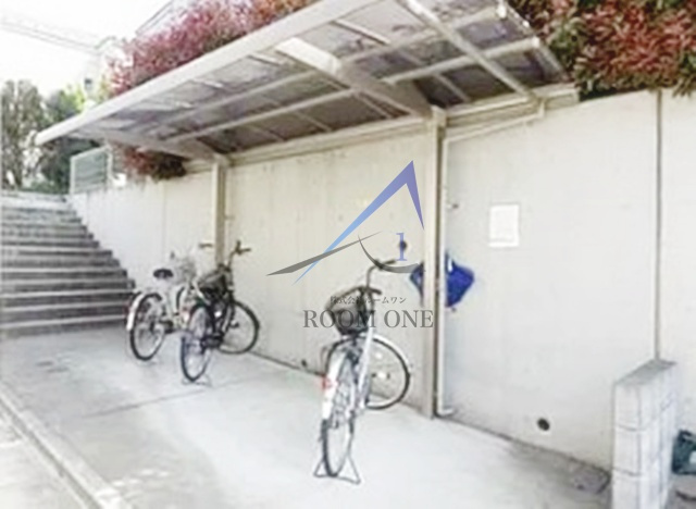 メゾンサンパのその他共用部分|駐輪場です。