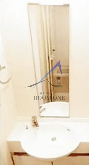 メゾンサンパの洗面所|独立洗面台です。