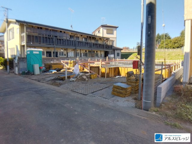 新築／富士見市水谷東第10　全２棟の前面道路含む現地写真|前面道路の様子です