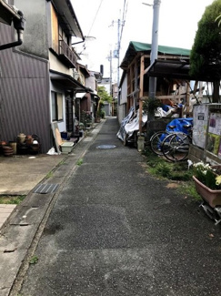 【前面道路含む現地写真】 | 右京区嵯峨野宮ノ元町　建築条件なし