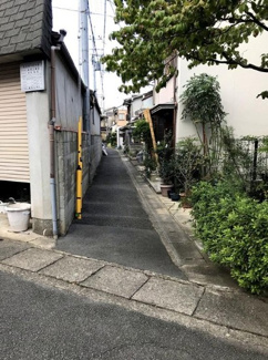 【前面道路含む現地写真】 | 右京区嵯峨野宮ノ元町　建築条件なし