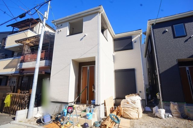 【外観】 | 八尾市山本町北7丁目　【1号棟/全2棟】 | 【只今建築中！現地2025年12月1日現在☆】