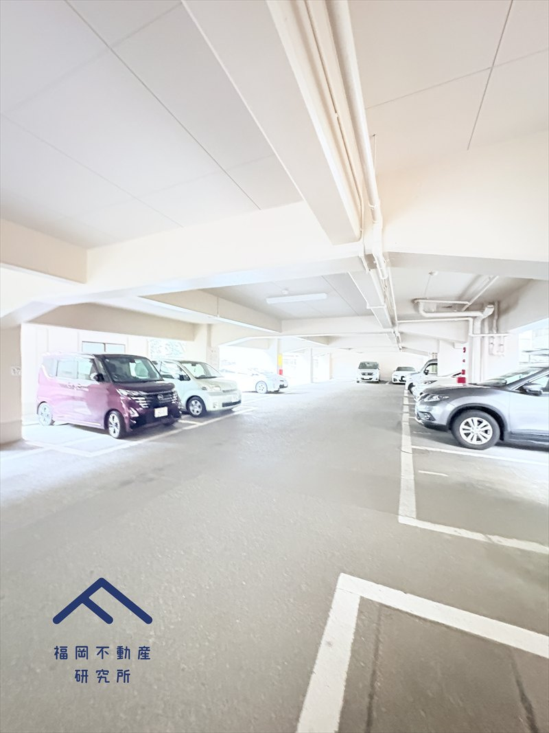 住吉ハイツの駐車場