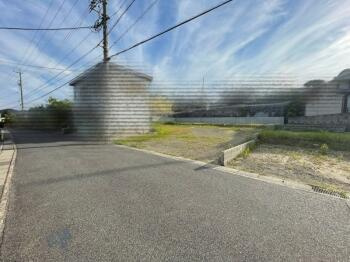 長久手市城屋敷の売地の外観