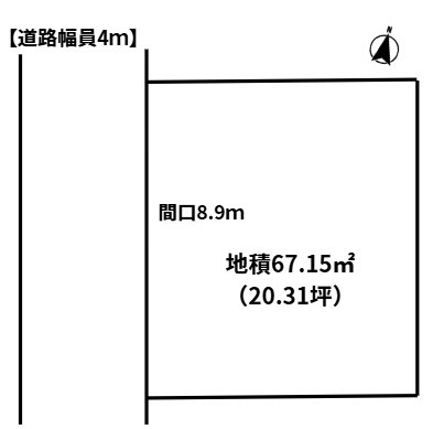 【区画図】 | 越谷市恩間戸建