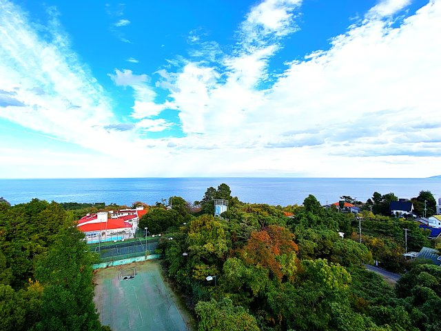 ロイヤルビュー川奈の展望|圧巻の屋上眺望