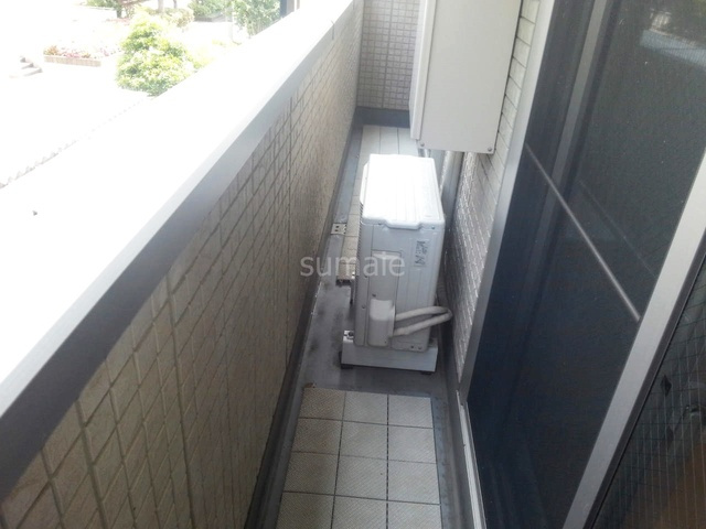 メゾン　ド　グランメールのバルコニー|バルコニー部分になります♪