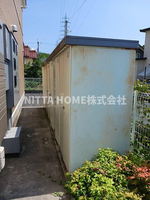 ベルフランのその他共用部分|外部トランクは無料で使用OK●