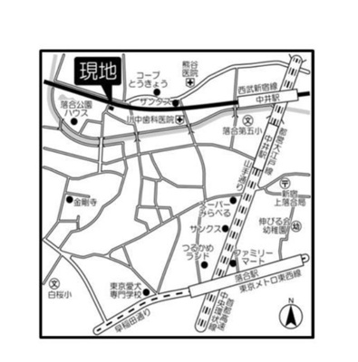 【地図】 | シャンテ中井 | 地図