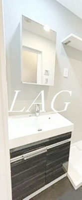 【洗面所】 | スカイコートプライム大井町 | 独立洗面台です。