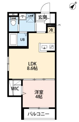 TOKI　HOUSE　01の間取り