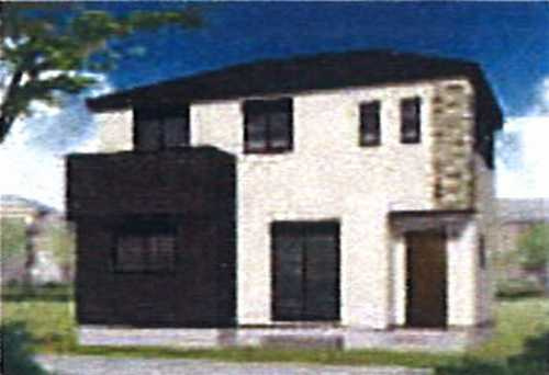 綾瀬市深谷上第1　新築戸建全5棟の外観パース