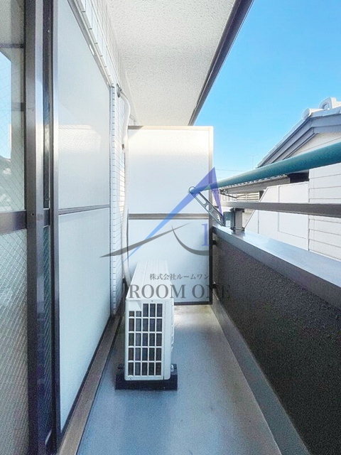 フタバハイツB棟 のバルコニー|バルコニーです。