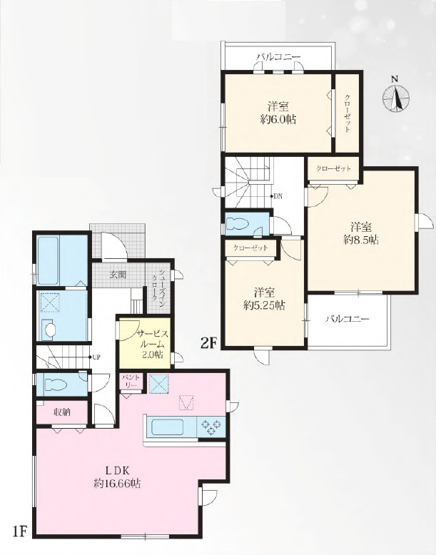 伊勢原市伊勢原3期5棟　新築戸建　全5棟2号棟