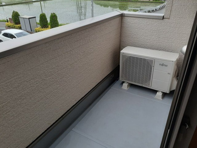 【バルコニー】 | スイートタウンＥ | お洗濯にも便利なバルコニー付き