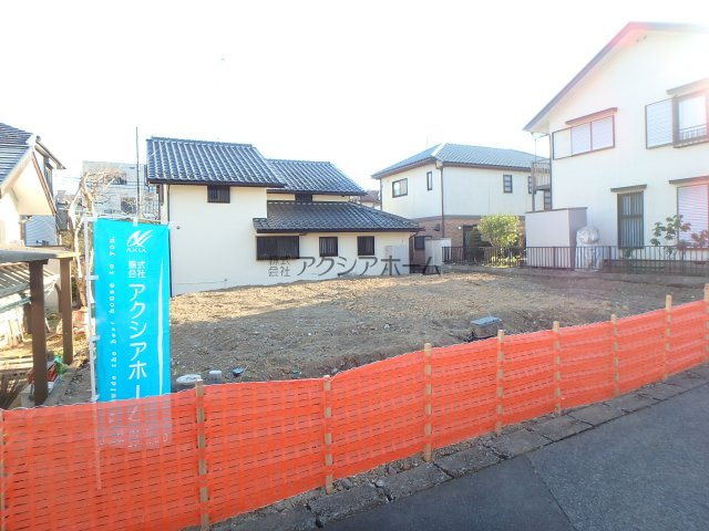 日高市武蔵台5丁目・全1棟　新築一戸建　～収納充実～の外観|現地写真(2025年12月19日撮影)