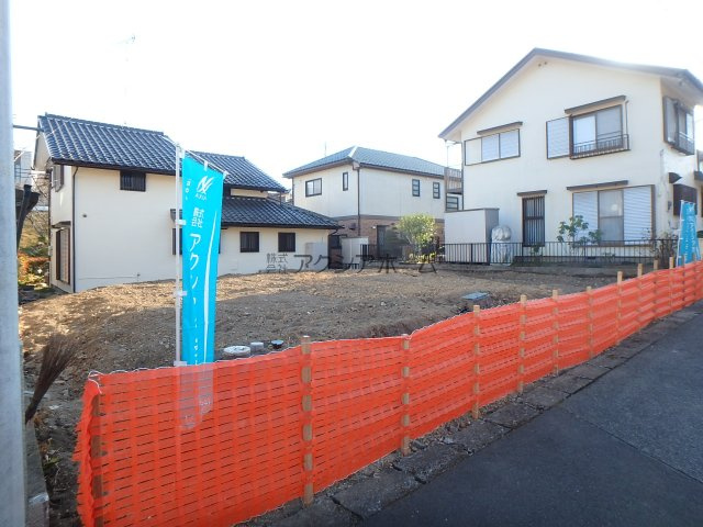 日高市武蔵台5丁目・全1棟　新築一戸建　～収納充実～の外観|現地写真(2025年12月19日撮影)