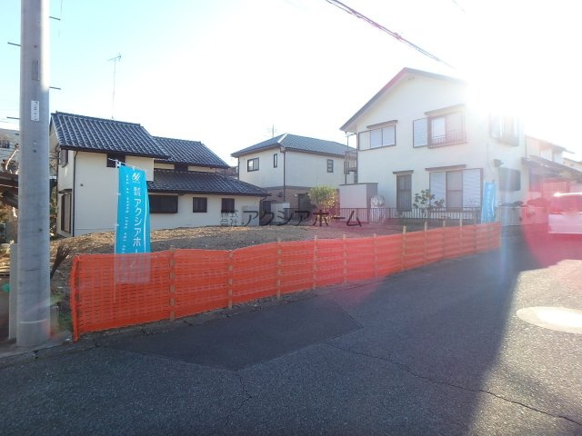 日高市武蔵台5丁目・全1棟　新築一戸建　～収納充実～の外観|現地写真(2025年12月19日撮影)