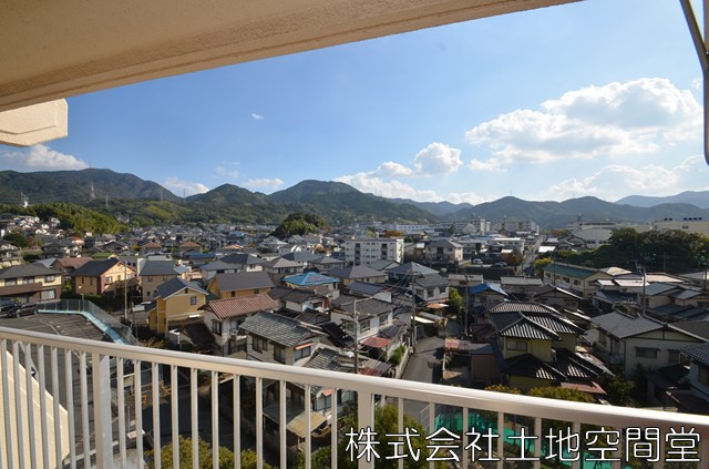 ホワイトキャッスル上の原Ｃ棟の展望