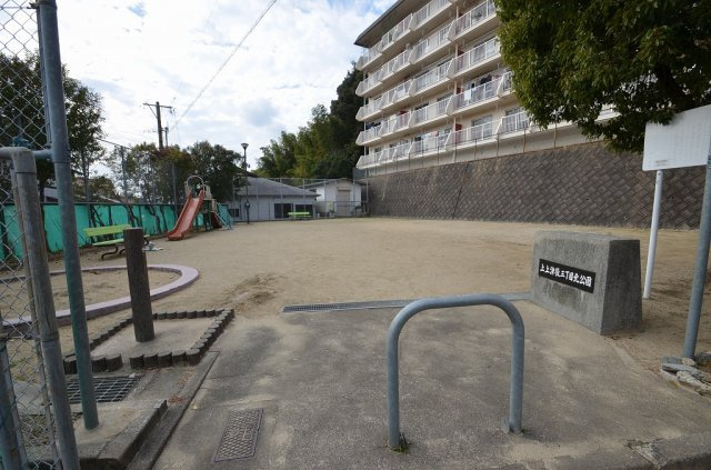 ホワイトキャッスル上の原Ｃ棟の周辺|目の前公園