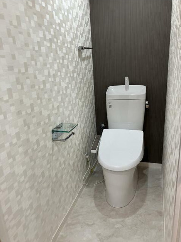 秀和都立大レジデンス　最上階　角部屋　礼金0　南向きのトイレ