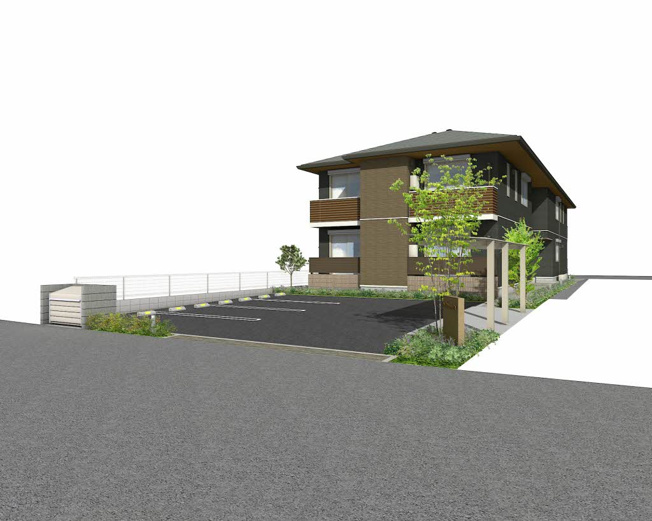 【外観パース】 | シャーメゾン黒田