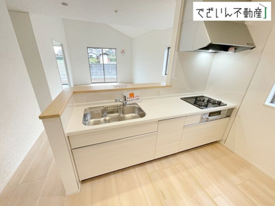 【キッチン】 | Cradle garden加須市水深第3【平屋】新築住宅 | ≪5号棟≫
現地(2026年3月撮影)