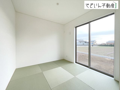 【和室】 | Cradle garden加須市水深第3【平屋】新築住宅 | ≪5号棟≫
現地(2026年3月撮影)