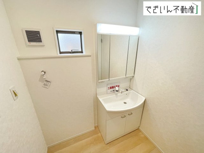 【独立洗面台】 | Cradle garden加須市水深第3【平屋】新築住宅 | ≪5号棟≫
現地(2026年3月撮影)